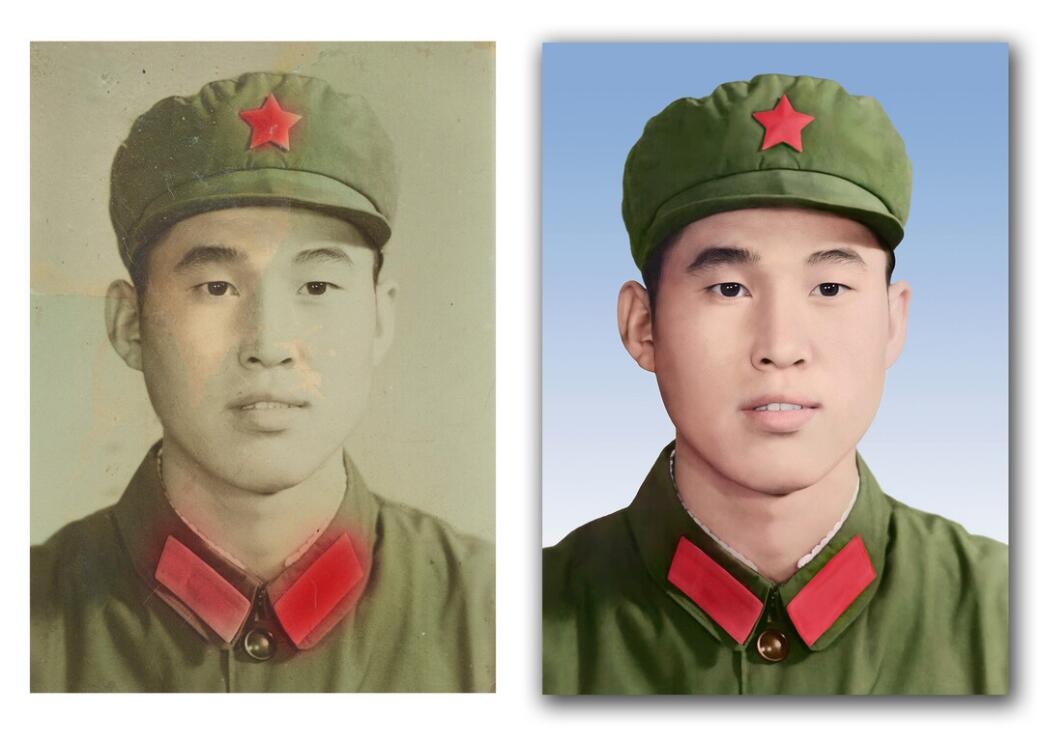 松江破损照片修复-18